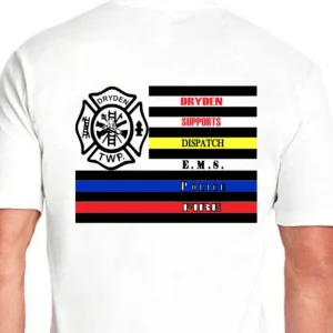 Dryden Supports Shirt Design 2