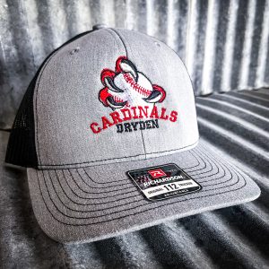 Dryden Cardinals Hat Gray
